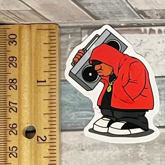 🌀10/$10🌀 Hip Hop Reusable Waterproof Vinyl Sticker Decal - Picture 1 of 1